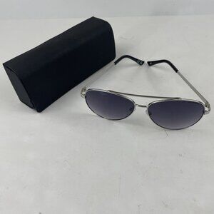 Tommy Hilfiger Rumi WN OL581 Aviator Sunglasses Silver Frame w/Dark Lens